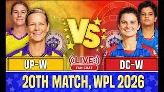 Delhi Capitals Women vs UP Warriorz Women, 20th Match, WPL 2026 - Live Cricket