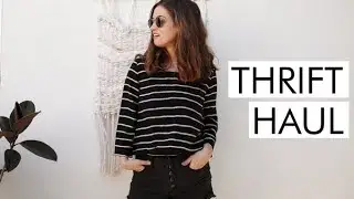 Try-On Thrift Haul from THRED UP | Alli Cherry