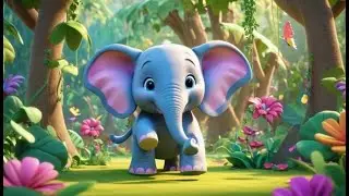 Stuffed Elephants Go Trumpet Trumpet Trump | English Nursery Rhyme | Kids Songs | Baby Music