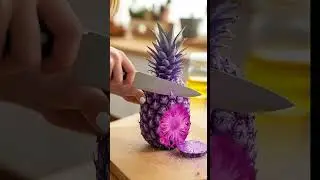 Purple Pineapple? You Won&rsquo;t Believe What&rsquo;s Inside! #purple #pineapple #purplepineapple