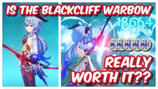Is the Blackcliff Warbow GOOD? Best F2P Weapon for Ganyu?! [Build & Guide] | Genshin Impact