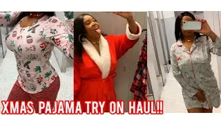 CHRISTMAS PAJAMA TRY ON HAUL! | ROSS | 🎄VLOGMAS 🎄