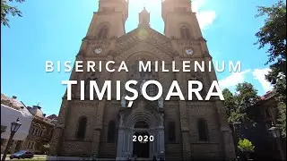 Timisoara Biserica Millenium - Magyarok Nagyasszonya Temesvar Millenium - Piata Traian