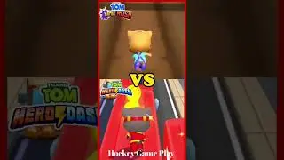 Hero Dash VS Time Rush, My Talking Tom Mod Apk Android #shorts #talkingtomtimerush #talkingherodash