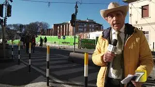 Questa mattina sono partiti i lavori sul Cavalcaferrovia di ponte al Pino serv di G.Giuliano