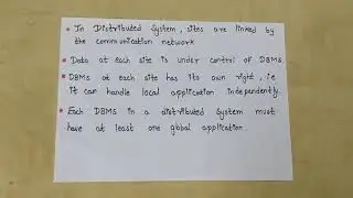 Introduction of distribution system..............