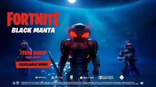 *NEW* black manta skin trailer and gameplay