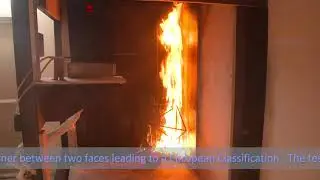 Single Burning Item test BS EN 13823 ; part of EN 13501-1