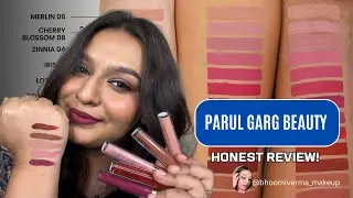 Parul garg beauty , silky matte liquid lipstick honest review !!