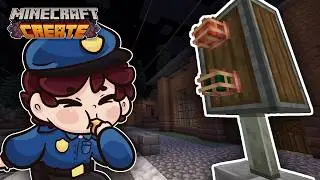 Zrobiłem ŚWIATŁA DROGOWE w Minecraft CREATE