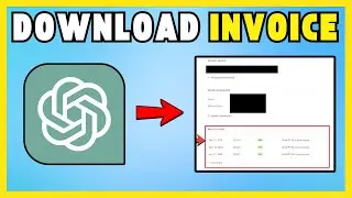 How To Download  Your ChatGPT  Invoice [LATEST UPDATE]