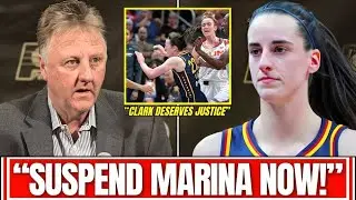 Larry Bird Breaks Silence After Marina Mabrey ATTACKS Caitlin Clark in SHOCKING Game Moment &mdash; CHAOS!