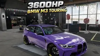 BMW M3 Touring мощностью 3600 л.с. | (DRAG TUNE) Обновление 1.2.3.2 для многопользовательской игр...