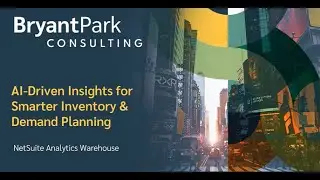 Demo - NetSuite Inventory & Demand Planning
