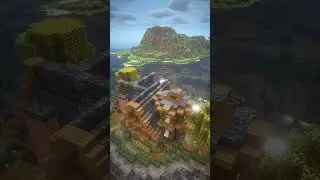 House in the Lake #minecraft #minecraftshorts #minecraftbuilding #shorts