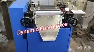 Triple Roller Mill Three Roller Mill for #soapmaking #grinder #machine 