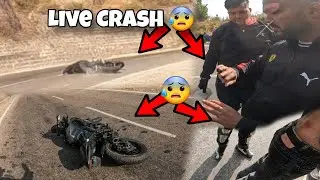 Live Crash 😰 | Sunday Ride Gone Wrong 😞 | HIGH RPM BLOWS ❤️&zwj;🩹