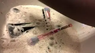 Makeup Brush Cleaning Tutorial