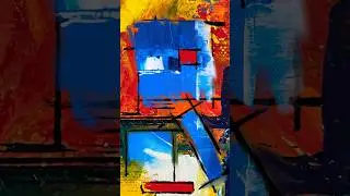 iPad abstract expressionist time lapse #art #abstractart #expressionism