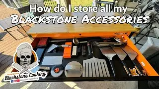 Blackstone Accessory Storage Tour | Tips for Organizing Your Griddle Gear