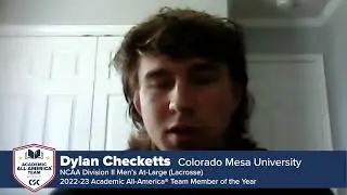 Dylan Checketts - 2022-23 NCAA Division II M At-Large Academic All-America of the Year (Lacrosse)