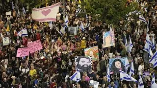 Thousands demand Israeli government reach hostage release deal with Hamas