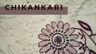 All over design drawing for chikankari embroidery | Chikankari all over design using kauri stitch