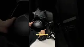 Create a stylish LED advertising backpack.