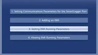 04 SmartLogger3000 Connecting to an Environmental Monitoring Instrument EMI Commissioning V