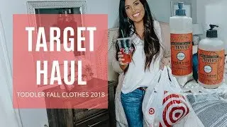 TARGET TODDLER HAUL FALL 2018 + NEW Mrs  Meyers Fall Scents!