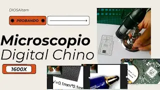 Microscopio Digital Chino 1600X