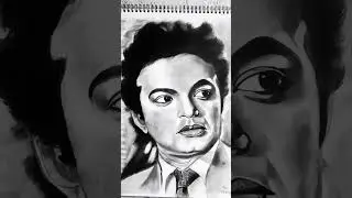 uttom kumar charcol Portrait #art #artandcraft #artist #pencildrawing #painting #portrait #artwork