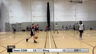Tennessee Sting vs Team CGM AAU Basketball Game @ Hopkinsville Sportsplex