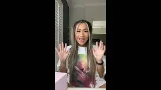 Watch Angel Unbox & Apply Glitter Nails