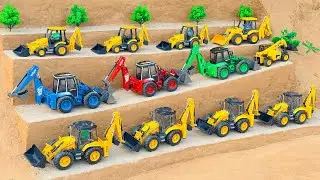 JCB 5cx parking video | jcb tractor video | jcb cartoon | jcb 3dx