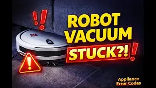 Robot Vacuum Stuck Error? 😱 Common Causes & Easy Fixes You Can Try