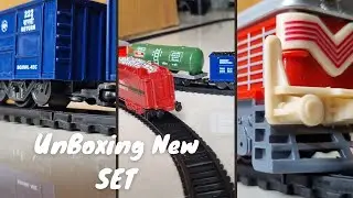 Total NEW Cargo Train Set Unboxing & Test Track with full Speed/Review | Centy Train Set | Rail King