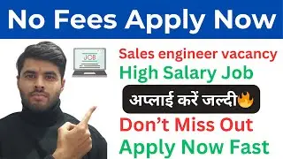 Day 12 Job 10 | LATEST Industrial Sales Jobs 2025 | BIG UPDATE for Freshers | URGENT Hiring Alert