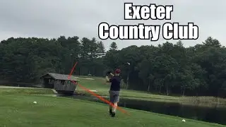 ★ Exeter Country Club ★ Rhode Island Golf Course Vlog With Shot Tracers (Back 9)