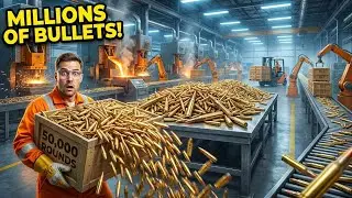 Inside the Mega Bullet Factory: Mass Producing MILLIONS of Rounds for War