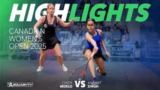 🇨🇭 Мерло против Сингха 🇮🇳 | Открытый чемпионат Канады по теннису среди женщин 2025 | ОСНОВНЫЕ МОМ...