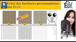 Créer des hachures  sur Revit