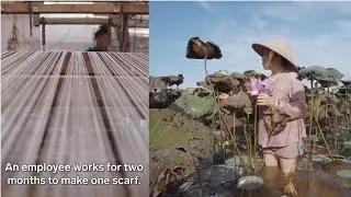 Why Lotus Silk is very Valuable Fabric. It uses in Luxury Brands!