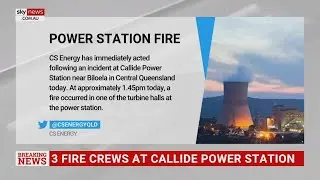 Power plant fire cuts power for 370,000 homes in Queensland
