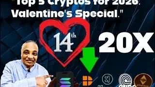 Top 5 Cryptos for 2026 Tamil | Valentine's Day Special Crypto Picks 🚀#mvrkumar #cryptotamil