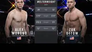 UFC Fight Night 146 Алекс Морон-Зак Оттоу
