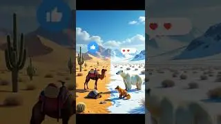 ❄️ Arctic vs Desert Animals 🌵 | Nature&rsquo;s Extreme Survivors