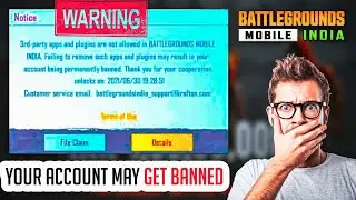 ⚠️ WARNING : YOUR ACCOUNT MAY BE BANNED | SECURITY ALERT | BGMI Security Warning Fix