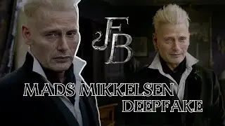 Mads Mikkelsen As Grindelwald in Fantastic Beasts 3!!! (Deepfakes)