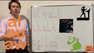 Adult Phonics - AL, AU & AW Sounds with Words (OR Sounds) - British Pronunciation - Lesson 51